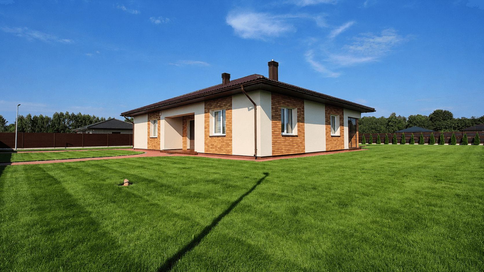 Parduodamas namas Gluosnių g., Mažosios Kabiškės, 133.74 kv.m ploto, 1 aukštai — Vilnius